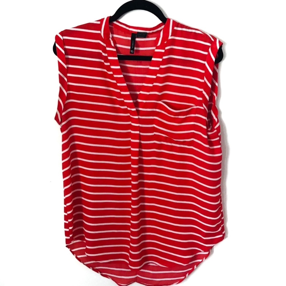 ♥️🤍💙New Directions Striped Tunic